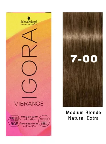 Igora Vibrance tartós hajszínező 60ml 7-00