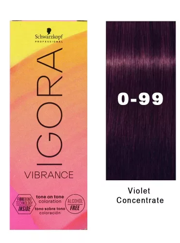 Igora Vibrance tartós hajszínező 60ml 0-99