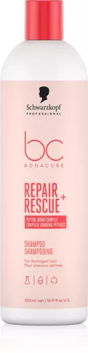Bonacure Repair Rescue+ sampon száraz és sérült hajra 500ml