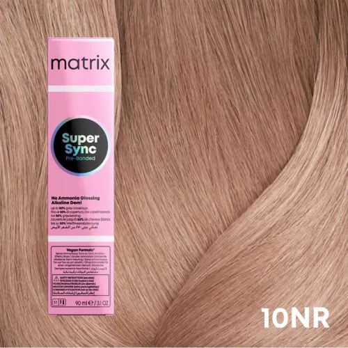 Matrix Super Sync ammóniamentes féltartós hajszínező 90ml  10NR