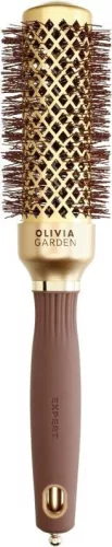 Olivia Garden Shine Gold & Brown 35 körkefe ID2049