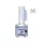 Crystal Nails 2S SmartGummy HEMA Free Rubber base gel - Nr10 Airy Blue 8ml 119149