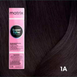   Matrix Super Sync ammóniamentes féltartós hajszínező 90ml  1A