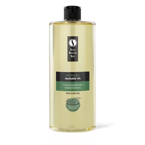 Sara Beauty Masszázsolaj - Gyógynövényes - 1000ml SBS381