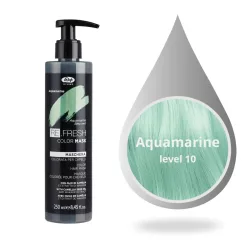 Lisap refresh color színező maszk 250ml Aquamarine