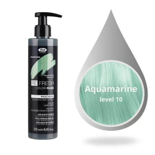 Lisap refresh color színező maszk 250ml Aquamarine