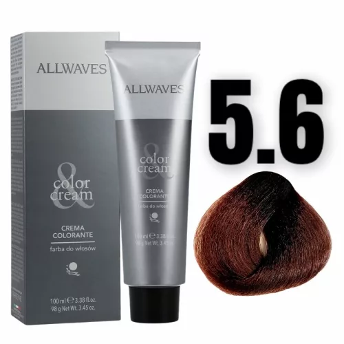 Allwaves Color&Creme hajfesték 100ml 5.6