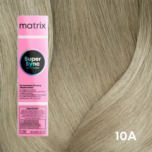 Matrix Super Sync ammóniamentes féltartós hajszínező 90ml 10A 