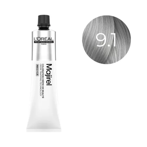 Loreal Majirel hajfesték 60ml 9.1 nagyon világos szőke hamvas
