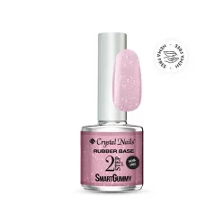   Crystal Nails 2S SmartGummy HEMA Free Rubber base gel - Nr05 Shimmer candy 8ml 118750