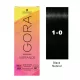 Igora Vibrance tartós hajszínező 60ml 1-0 Fekete Természetes