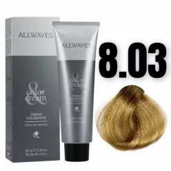 Allwaves Color&Creme hajfesték 100ml 8.03