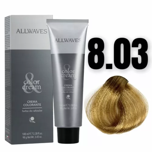 Allwaves Color&Creme hajfesték 100ml 8.03