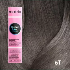  Matrix Super Sync ammóniamentes féltartós hajszínező 90ml 6T