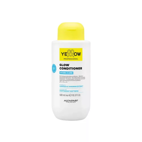 Yellow Hydra Care Glow Hidratáló és fényfokozó kondicionáló minden hajtípusra - 500 ml