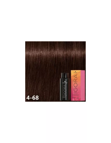 Igora Vibrance tartós hajszínező 60ml 4-68