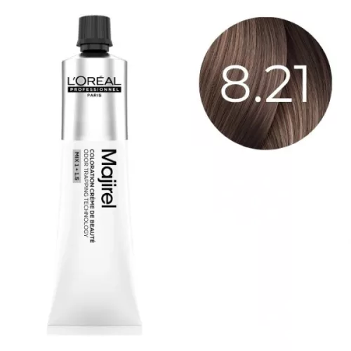 Loreal Majirel hajfesték 60ml 8.21 világos szőke ibolya hamvas