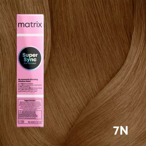 Matrix Super Sync ammóniamentes féltartós hajszínező 90ml 7N