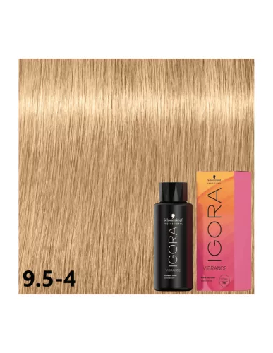 Igora Vibrance tartós hajszínező 60ml 9.5-4