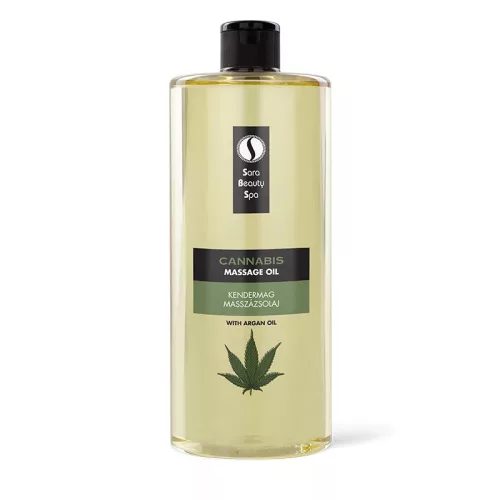 Sara Beauty Masszázsolaj - Kendermag - 1000 ml SBS338