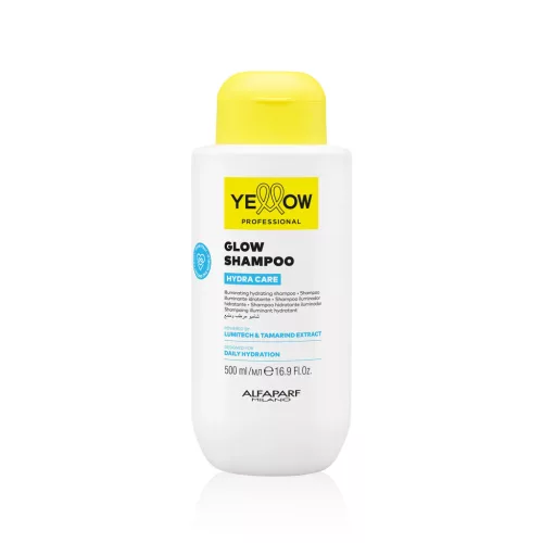 Yellow Hydra Care Glow Hidratáló és fényfokozó sampon minden hajtípusra 1000 ml