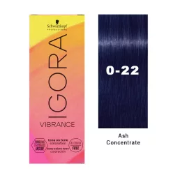   Igora Vibrance tartós hajszínező 60ml 0-22 természetes hamu booster