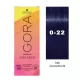 Igora Vibrance tartós hajszínező 60ml 0-22 természetes hamu booster