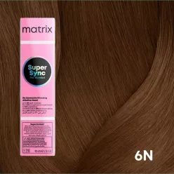   Matrix Super Sync ammóniamentes féltartós hajszínező 90ml 6N