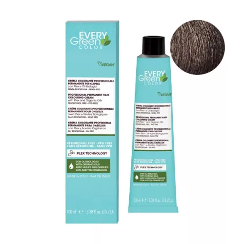 Everygreen Color hajfesték 100ml 7.11 szőke hamvas intenzív