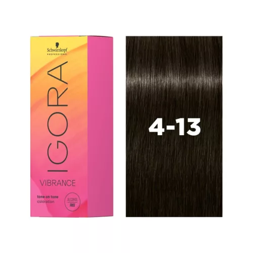 Igora Vibrance tartós hajszínező 60ml 4-13