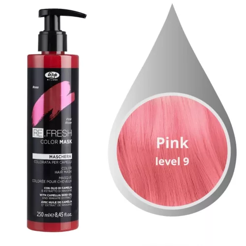 Lisap refresh color színező maszk 250ml Pink