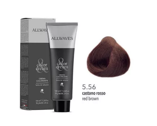 Allwaves Color&Creme hajfesték 100ml 5.56