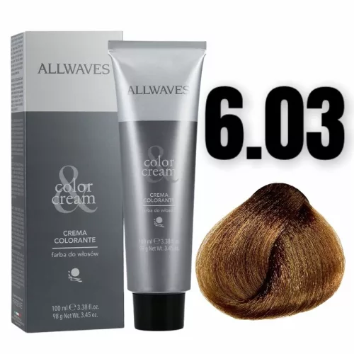 Allwaves Color&Creme hajfesték 100ml 6.03