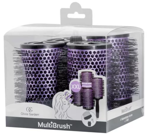 Olivia Garden Multibrush One Size Kit 66mm BR-MBKT5-TH66B