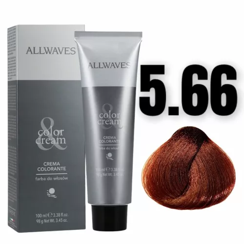 Allwaves Color&Creme hajfesték 100ml 5.66