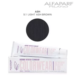   Alfaparf Colorwear hajszínező 60ml 5.1 világos hamvas barna