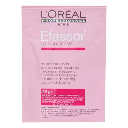 L'oréal Professionnel Efassor hajszín eltávolító por 28g