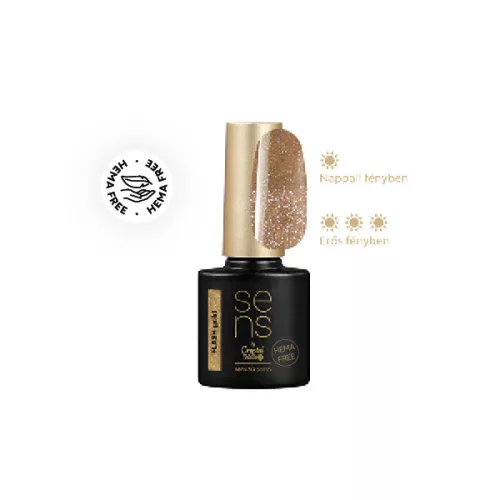 Crystal Nails SENS 3G HEMA Free polish - Flash gold 4ml 118328