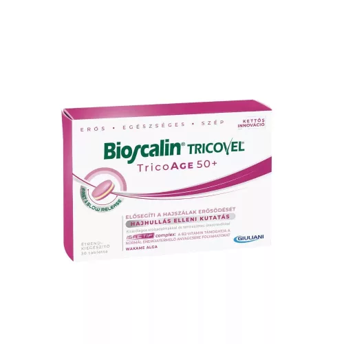 BIOSCALIN - Tricoage - 50+ Hajerősítő Tabletta 30db