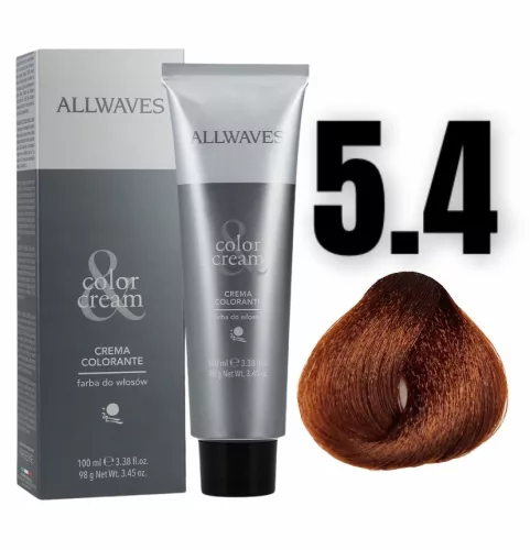 Allwaves Color&Creme hajfesték 100ml 5.4