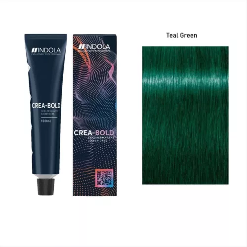 Indola Profession Crea-Bold hajszínező 100ml Teal Green