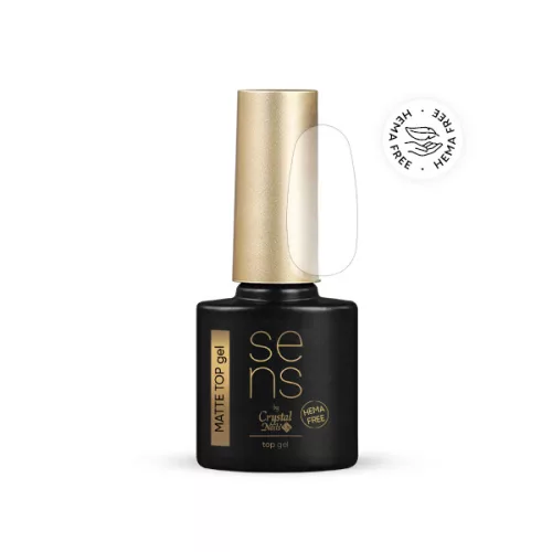 Crystal Nails SENS HEMA Free MATTE TOP gel - 4ml 118526