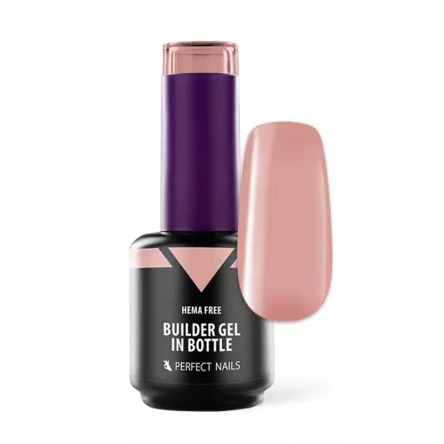 Perfect Nails HEMA FREE Builder Gel in Bottle - Színezett üveges építőzselé 15ml - Cover Peach PNZ264