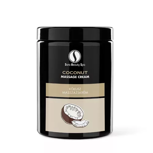 Sara Beauty Kókusz Masszázskrém - 1000 ml SBS352