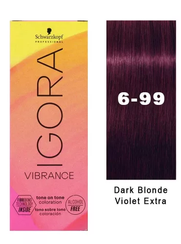 Igora Vibrance tartós hajszínező 60ml 6-99