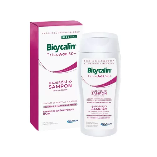 BIOSCALIN - Tricoage - 50+ Ritkuló Hajra Való Sampon 200ml