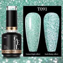   BORN PRETTY PRO UV/LED gél lakk 15 ml - T091 - Reflective Gel