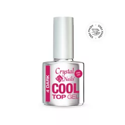 Crystal Nails Cool Top Gel HEMA Free 4 Dark - 13ml 119005