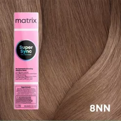   Matrix Super Sync ammóniamentes féltartós hajszínező 90ml 8NN