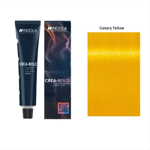 Indola Profession Crea-Bold hajszínező 100ml Canary Yellow